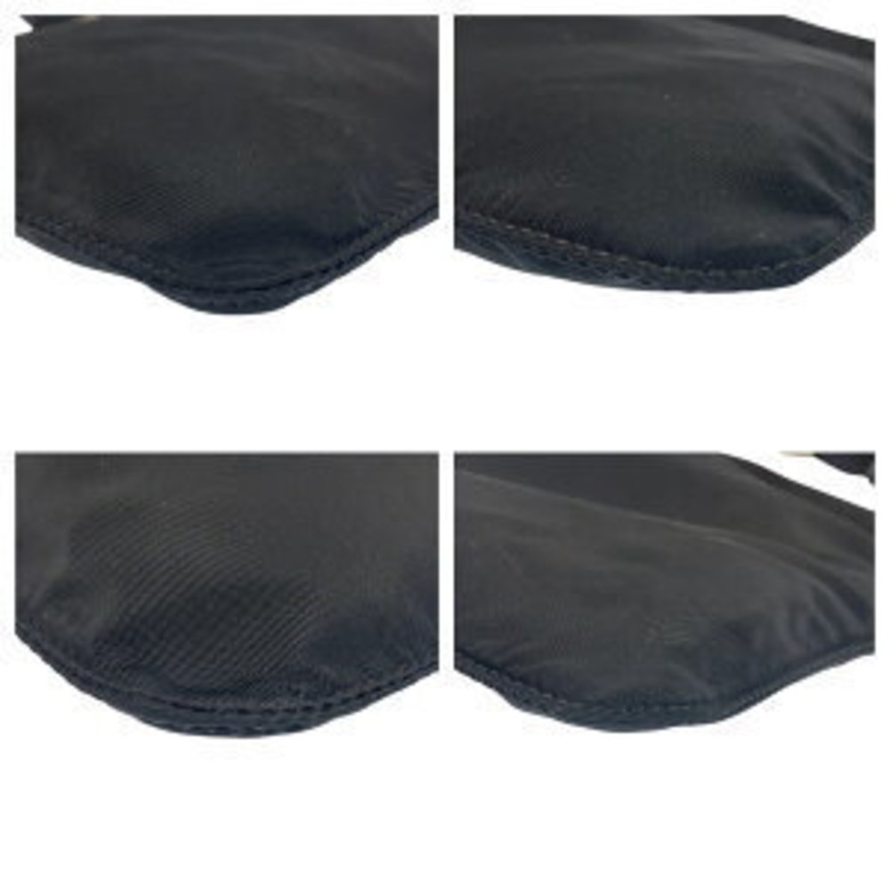 Prada Black Nylon Pouch Triangular Bag Tessuto Sh… - image 3